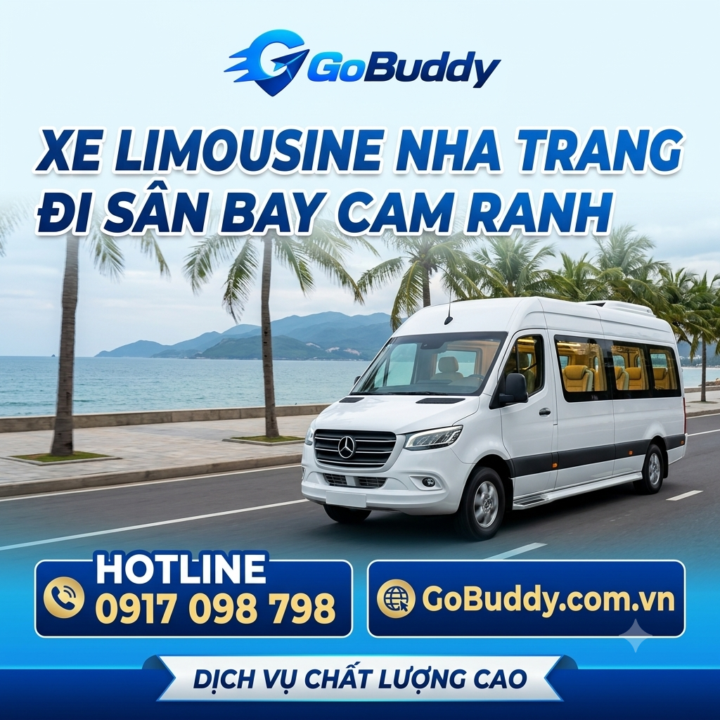 Xe Limousine Nha Trang Đi Sân Bay Cam Ranh – Giá & Cách Đặt Xe